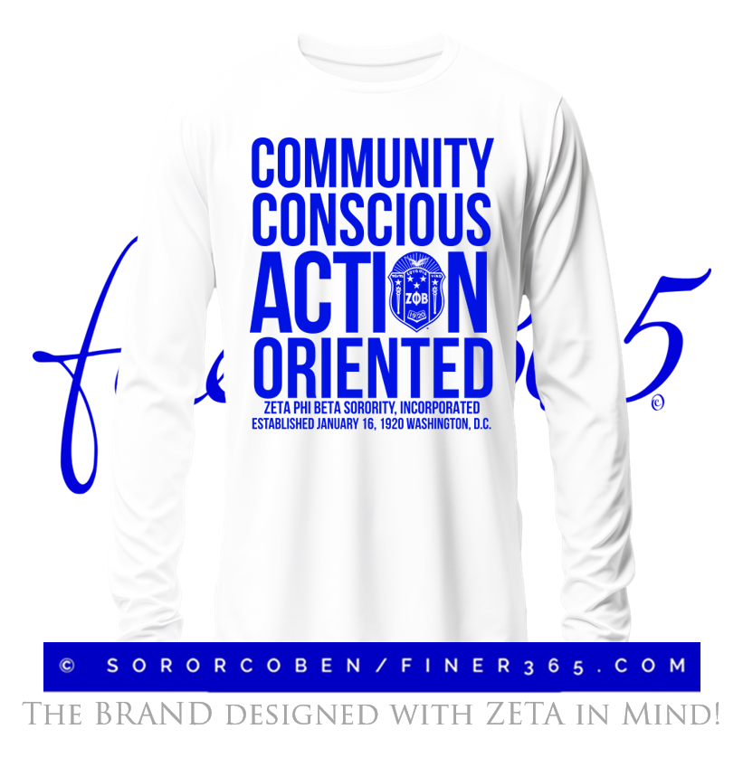 Community Conscious White 2024 Long Sleeve Unisex