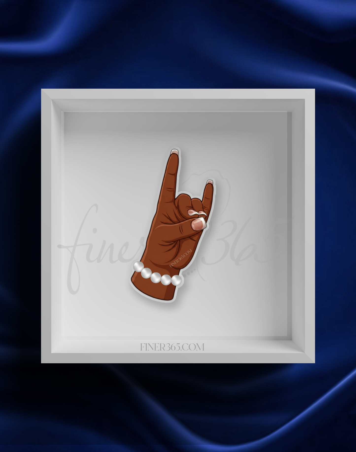 Handsign Pin - A