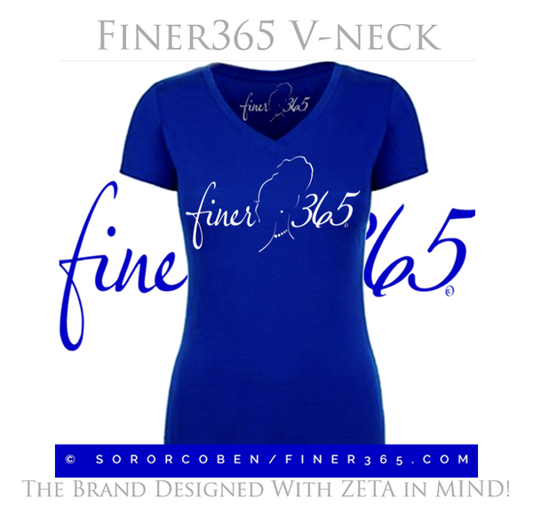 Finer365 - V-neck - Women's Cut