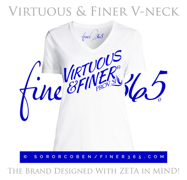Virtuous & Finer - V-neck - Women's Cut