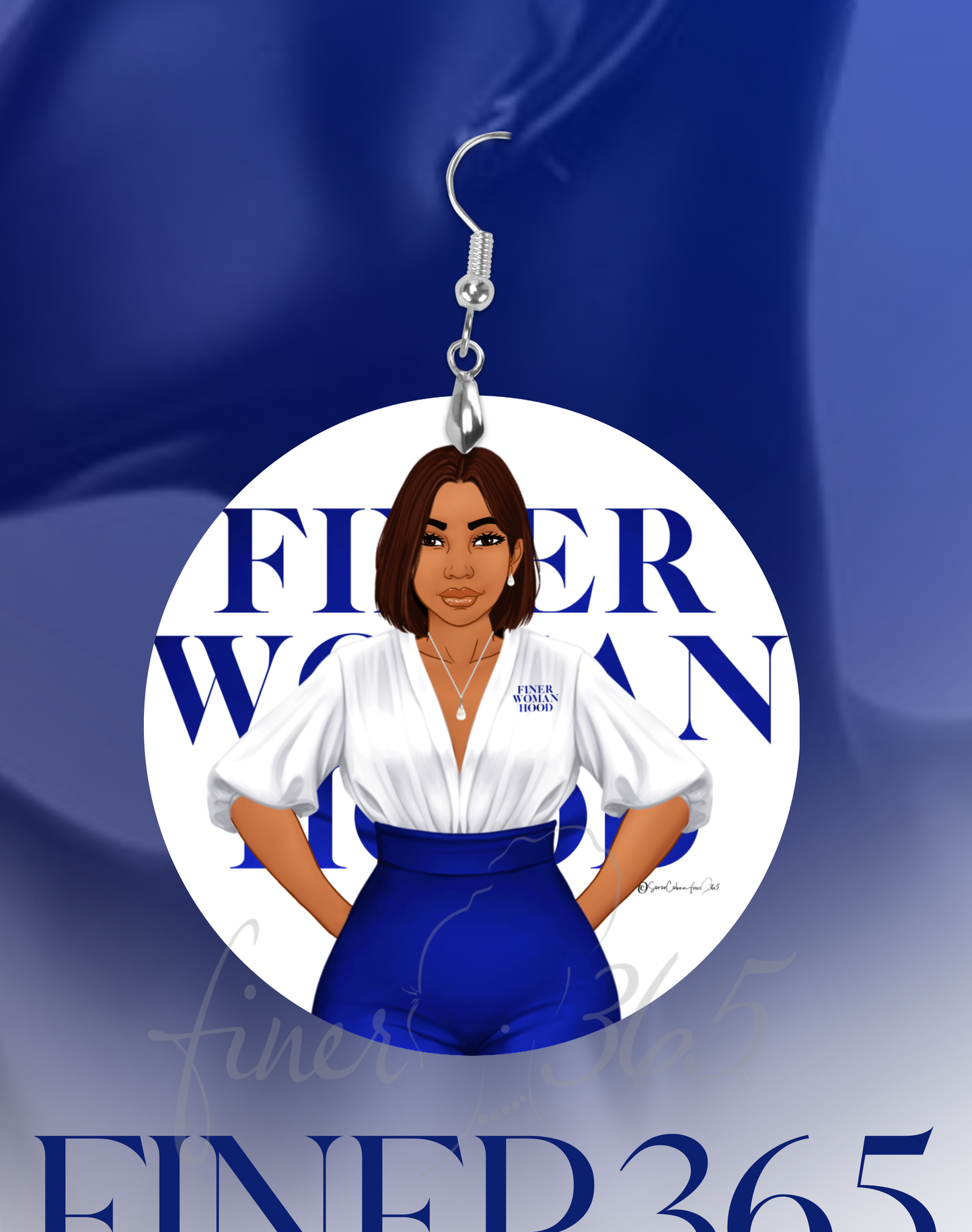 Round Earrings - Finer Woman Tan