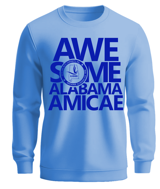 ALABAMA UNDERGRADUATE FUNDRAISER - AWESOME ALABAMA AMICAE UNISEX TEE