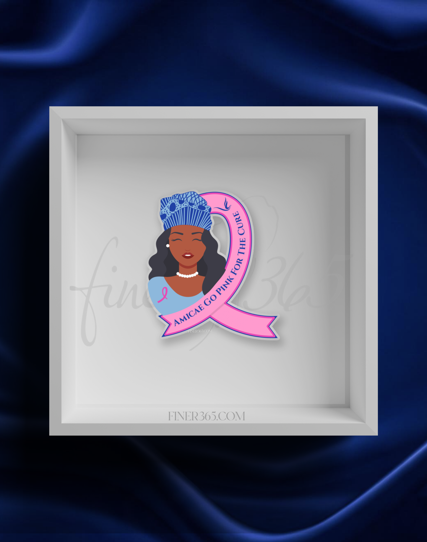 Amicae Breast Cancer Pin