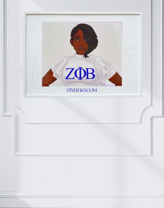 ZPB Rich Brown Print