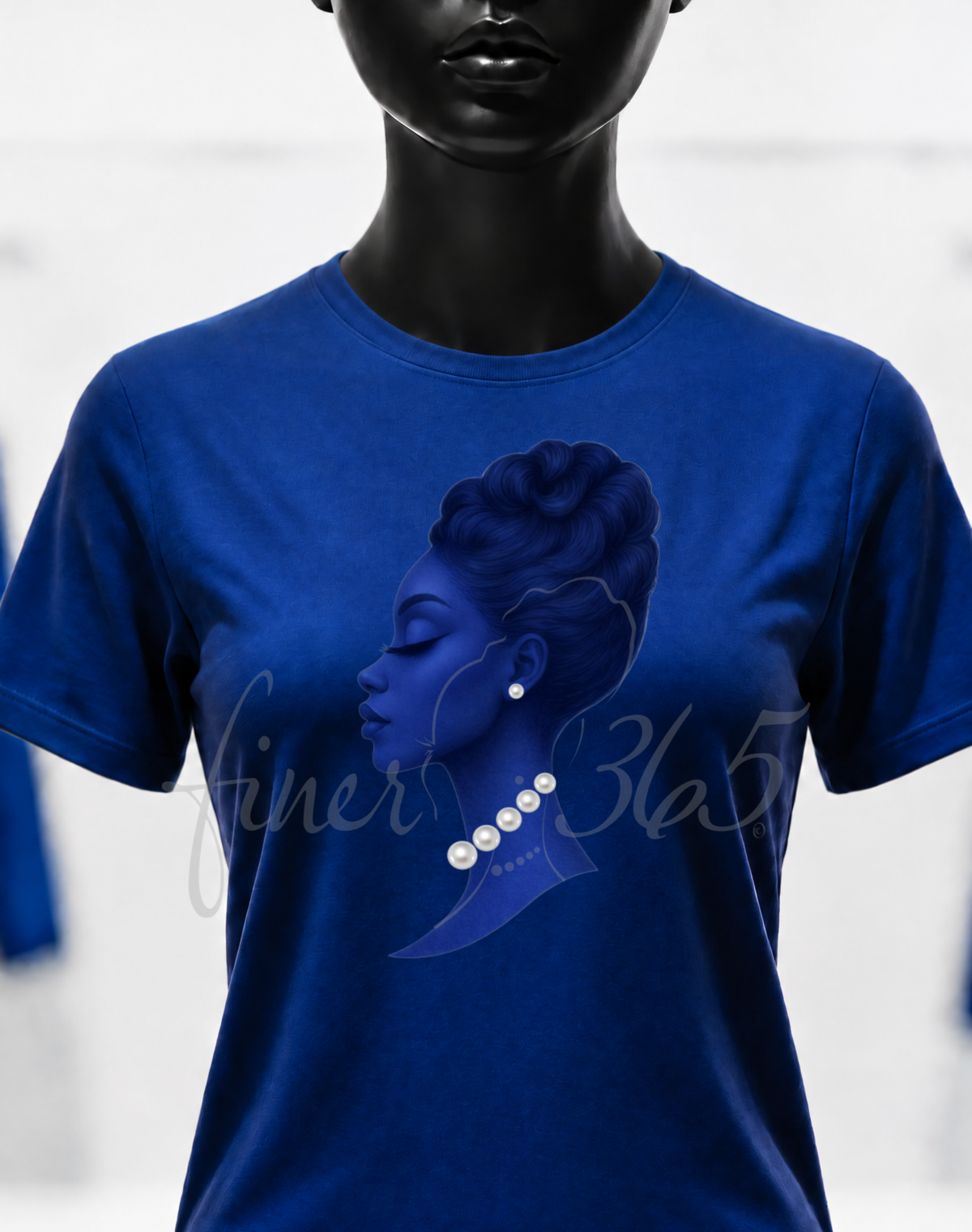 Finer365 - Lady365 Profile Tee - Full Color Crewneck T-shirt Women's & Unisex Style