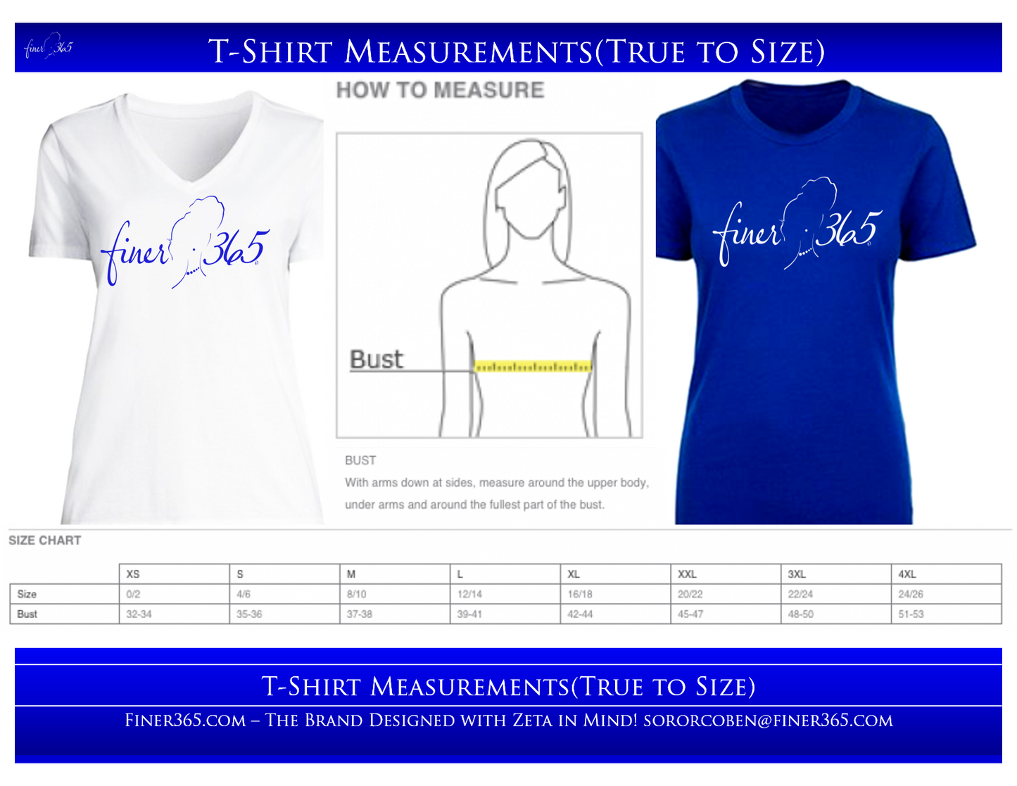 Lt. Chest - ZPB- V-neck - Women's Cut