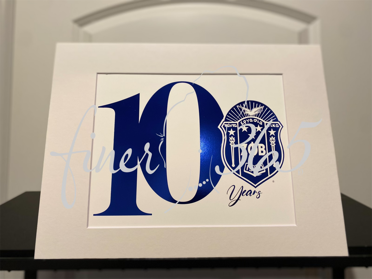 10yr Zetaversary - Decorative Metallic Art Print